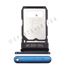 Blue Replacement part for Motorola Edge 5G XT2141 2021 Sim Tray Sim Card Tray