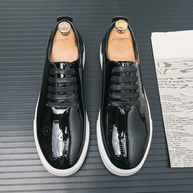 Leather Gentleman Shoes Shoes Sneakers Loafers Party Flats Dress