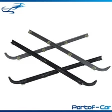 4-Piece Window Sweep Felts Seals Weatherstrip For Ford Truck Inner&Outer Rubber