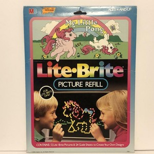 lite brite my little pony