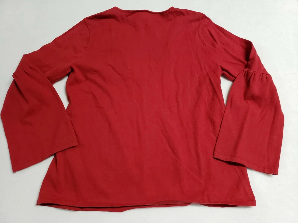 Covington Para Mujer XL Top Imperio Cintura Campana Manga Collar Tanque Informal Oficina Foto 2 de 4