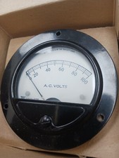 TRIPLETT 0-100 VAC PANEL METER