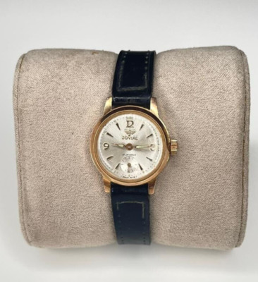 VINTAGE JOVIAL 281053 WOMEN HAND WATCH SWISS MADE ST STEEL MANEUAL