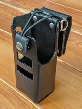 Kenwood™ TK-5210/5310/5410 4Key 41NC Leather Case/swivel B/L D-rings Caseguys