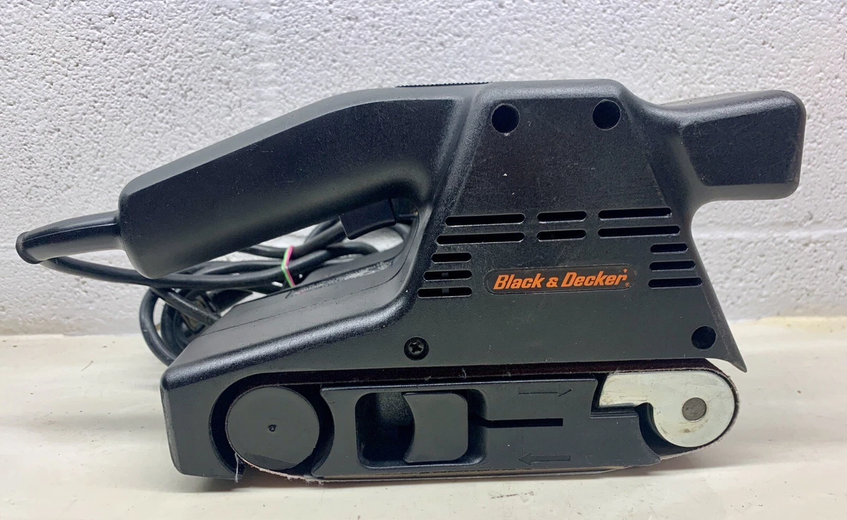 Old black and decker belt sander online
