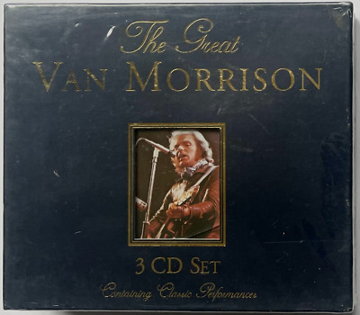 THE GREAT VAN MORRISON 3 COMPACT DISCS SET BRAND NEW STILL FACTORY SEALED!