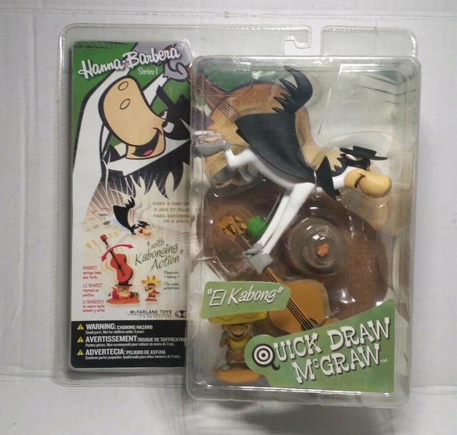 Quick Draw McGraw Hanna-barbera Series 1 McFarlane Toys Action Figure 2 Dd8 for sale online | eBay