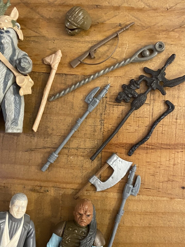 12 Vintage Star Wars Figures Job Lot Bundle Original Kenner / Palitoy