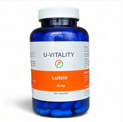 Lutein 40 mg 180 Capsules Antioxidant Support Eye Health Protects eyes