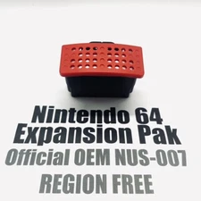 Nintendo 64 N64 OEM NUS-007 Memory Expansion Pak Pack Region Free Working