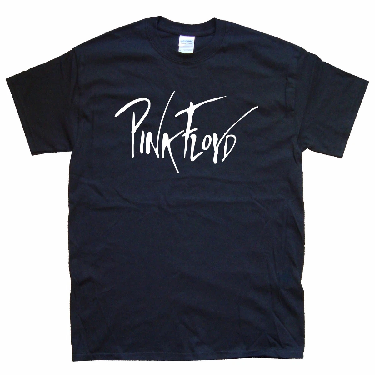 Pink Floyd T-Shirt Uomo 'Metal Sign' | Maglietta Ufficiale Band, Colore Nero, Regular Fit