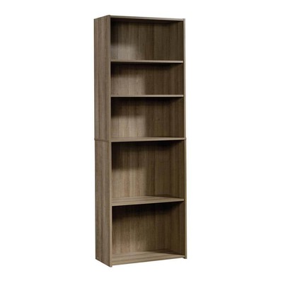 SAUDER Standard Bookcase 71.181''H W/5-Shelves Engineered Wood Durable Summer Oak