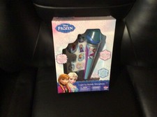 Disney Frozen Light Up Melody Microphone  stickers music new in box