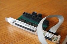 SCSI - IDE Converter + RS232 I/O for PLC Server - Adapter Controller Slot Card