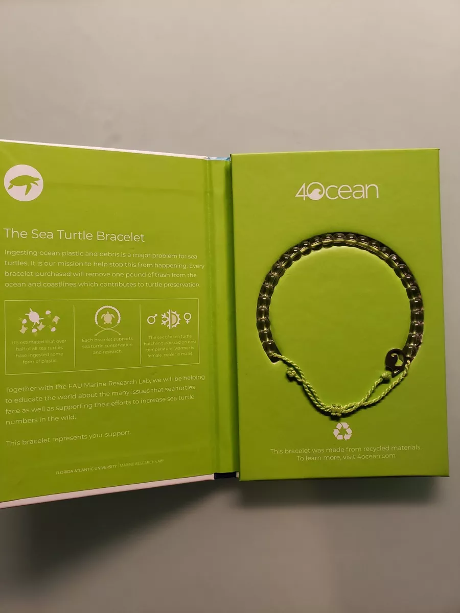 4ocean leatherback turtle bracelet deals