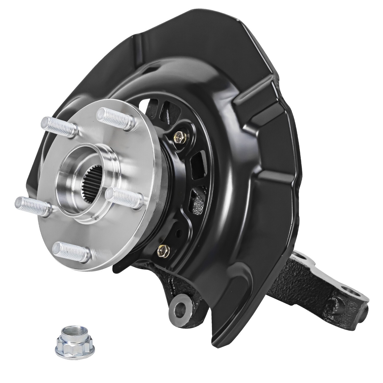 Front Steering Knuckles And Wheel Hub Bearings Set For Toyota - Foto 9