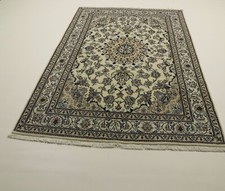 Magnifico Tappeto Persiano Nain con Seta (240 X 170 CM) Tappeto Orientale Nuovo