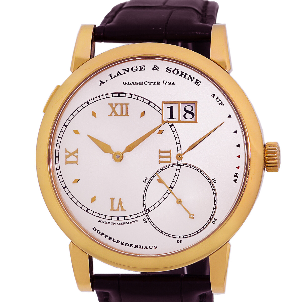A. Lange & Shne 18K Rose Gold 42mm Grosse Lange 1 115.022 Box MINTY Warranty | eBay A. Lange & Shne 18K Rose Gold 42mm Grosse Lange 1 115.022 Box MINTY Warranty | eBay