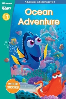 Finding Dory Ocean Adventure Disney Learning Reading Level 1 NEW Hardcover Book