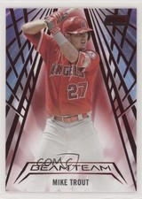 2018 Topps Stadium Club Beam Team Red Mike Trout #BT-MT sd0