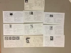 Ten ADVERTISE with pictures Japan cards