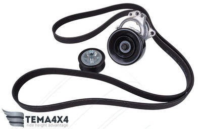 Genuine OEM Serpentine Belt Drive Component Kit for Nissan