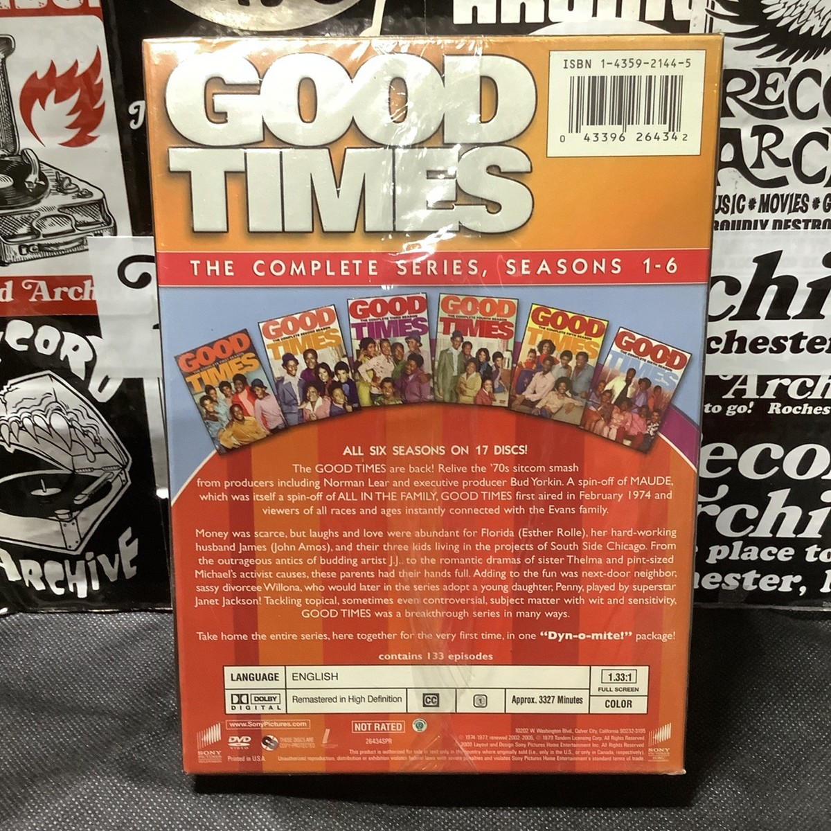 Good Times: The Complete Series (17-disc DVD Set, REGION 1