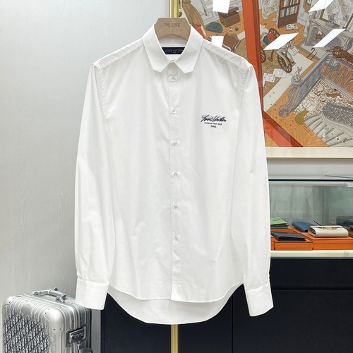 Louis Vuitton DNA Collar Shirt M White 1A7XXK 138334642 - Picture 2 of 10