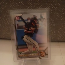2022 Bowman Prospects 1st Bowman James Wood Rookie San Diego Padres #BP-108