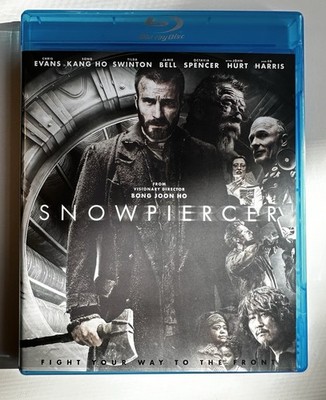 Snowpiercer (2013) 2-Disc Blu-ray Set. Bong Joon Ho Chris Evans