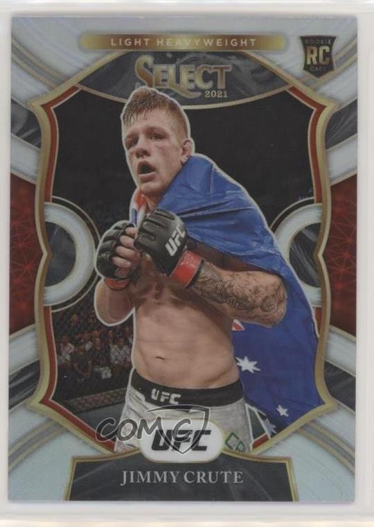 2021 Panini Select UFC Concourse Silver Prizm Jimmy Crute #73 0g27