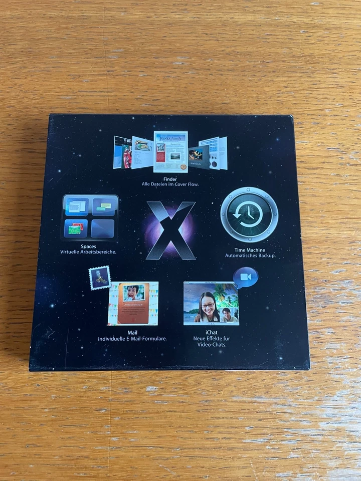 Apple Mac OS X 10.5.1 Installations DVD, inkl. Anleitung, MB428D/A - neuwertig! - Bild 2 von 4