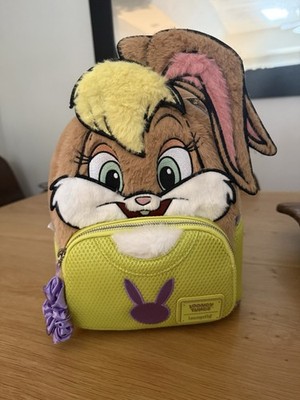 Loungefly Lola Bunny Character Mini Backpack Amazon.com: Loungefly Warner Bros Looney Tunes Lola Bunny  main image 2