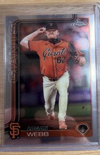2025 Topps Chrome - Logan Webb #296
