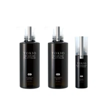 TOKIO IE Platinum INKARAMI Shampoo & Treatment 400ml & OUTKARAMI Oil 100ml Set
