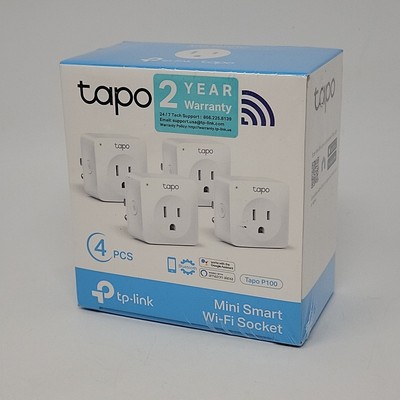 TP-Link Tapo Smart Plug Mini, Smart Home Wifi Outlet Works with Alexa Echo &...