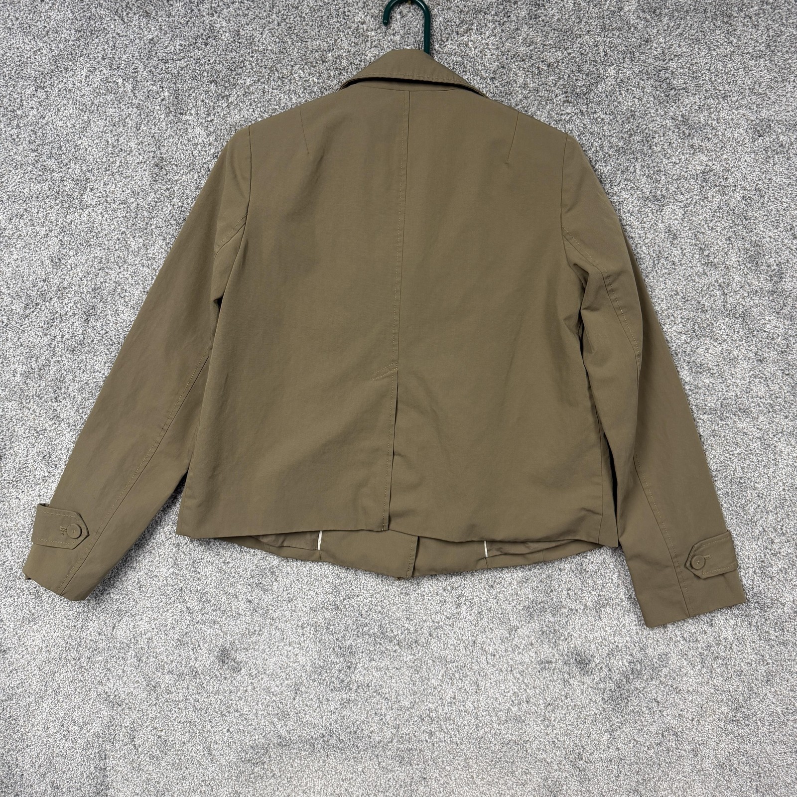 Gap Cropped Spring Jacket Medium Short Trench Coa… - image 13