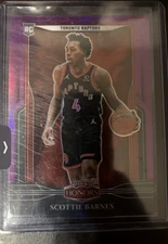 2021-22 Panini Chronicles Honors Scottie Barnes #698 Purple /49 (RC)
