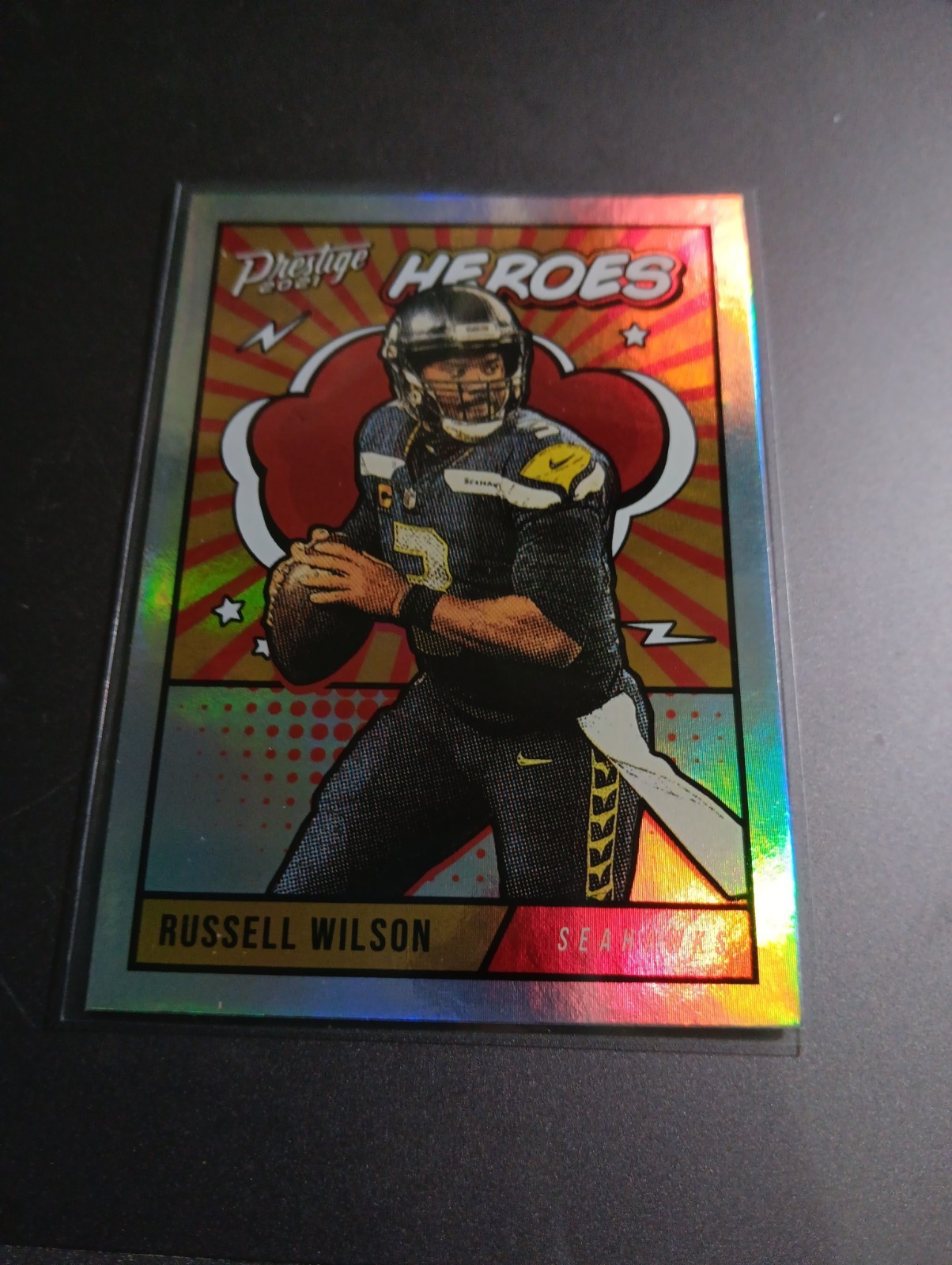 2021 Panini Prestige - Heroes Russell Wilson #HE-1