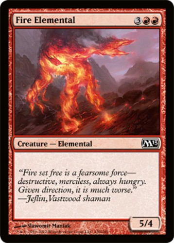 Fire Elemental~130/249~NM~(M13) - Magic 2013~MTG