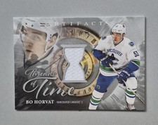 Bo Horvat 2025-26 Artifacts Threads of Time #TT-BH Vancouver Canucks