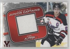 2011-12 ITG Captain-C Series Silver Vault Magenta 1/1 Karl Alzner #JC-01 0jq3
