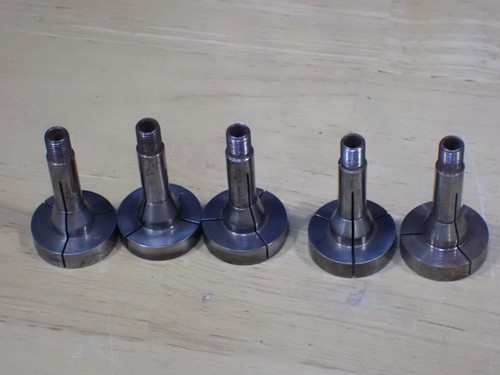 5 collettori vintage senza marchio orologiai passo 8 mm WW usati buoni spesso top