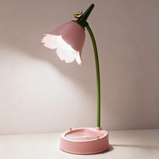 LED Desk Lamp Cordless Table Light Adjustable Gooseneck Dimmable Touch Rechar...