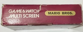 Nintendo Game&Watch Mario Bros Italian Version 