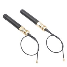 915MHz For Lora Antenna 2DBI Two Pack with U FL to For SMA Connector for Boards