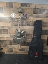 PRS SE Santana, Silver Sparkle Metallic. With Gig Bag