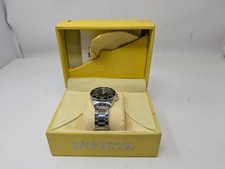 Invicta Pro Diver 100M Black Dial Stainless Steel Watch w/ Box 15