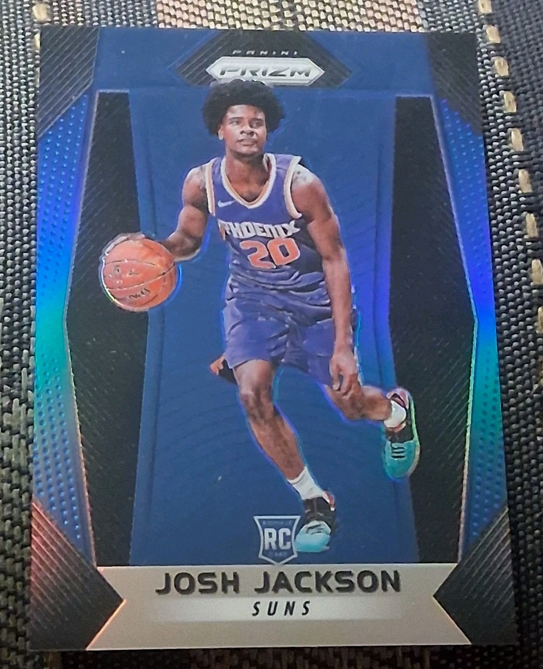 2017-18 Panini Prizm - Josh Jackson #61 Blue Prizm /199 (RC)