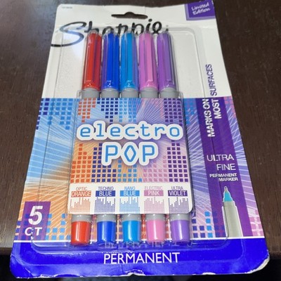 Sharpie Limited Edition Electro pop Set Of 5 Markers